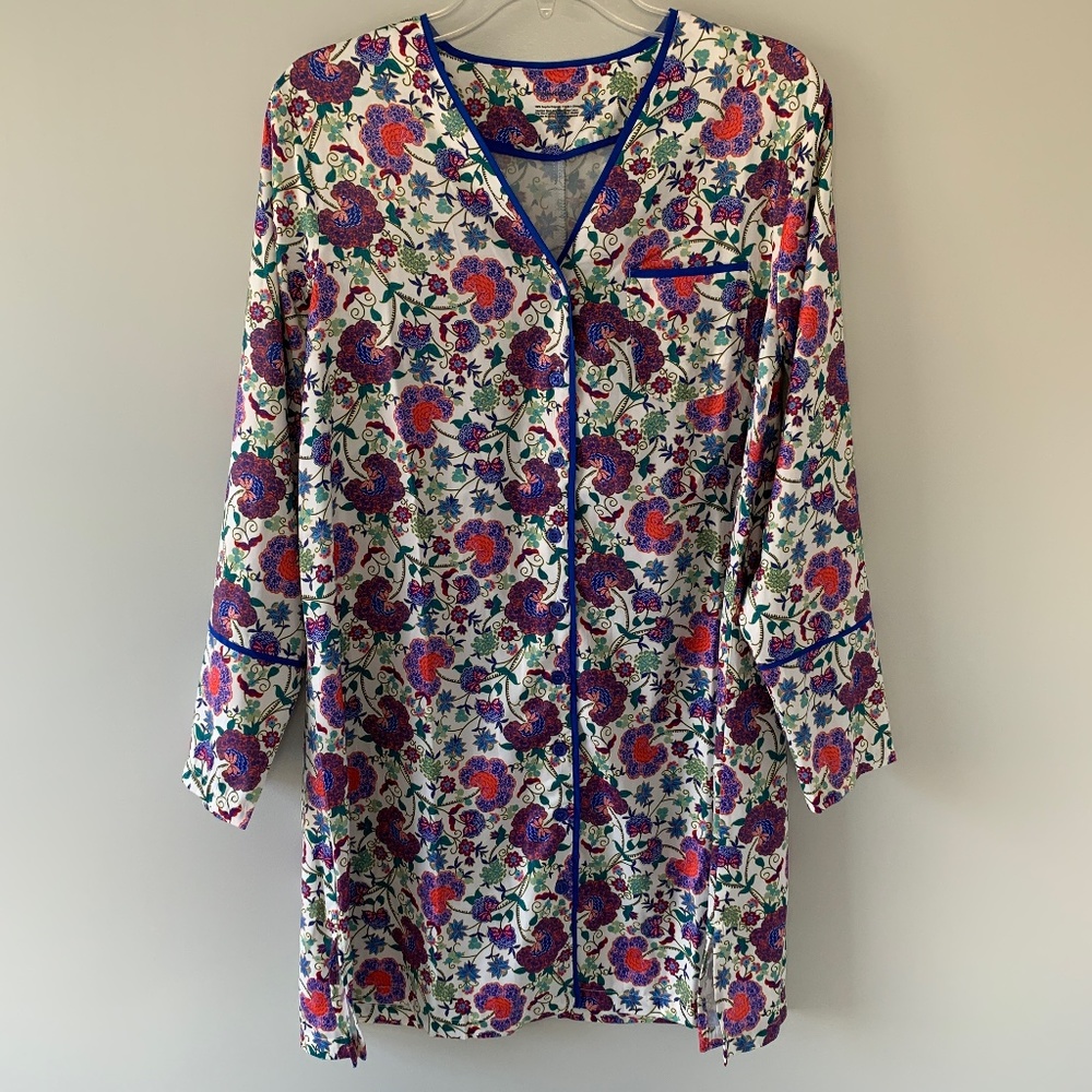 Summersalt Floral Boyfriend Sleep Shirt